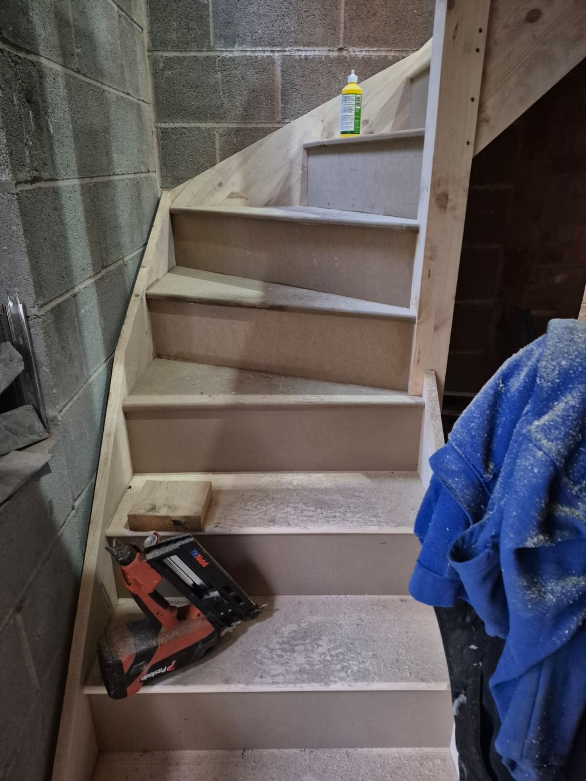 MDF winder staircase