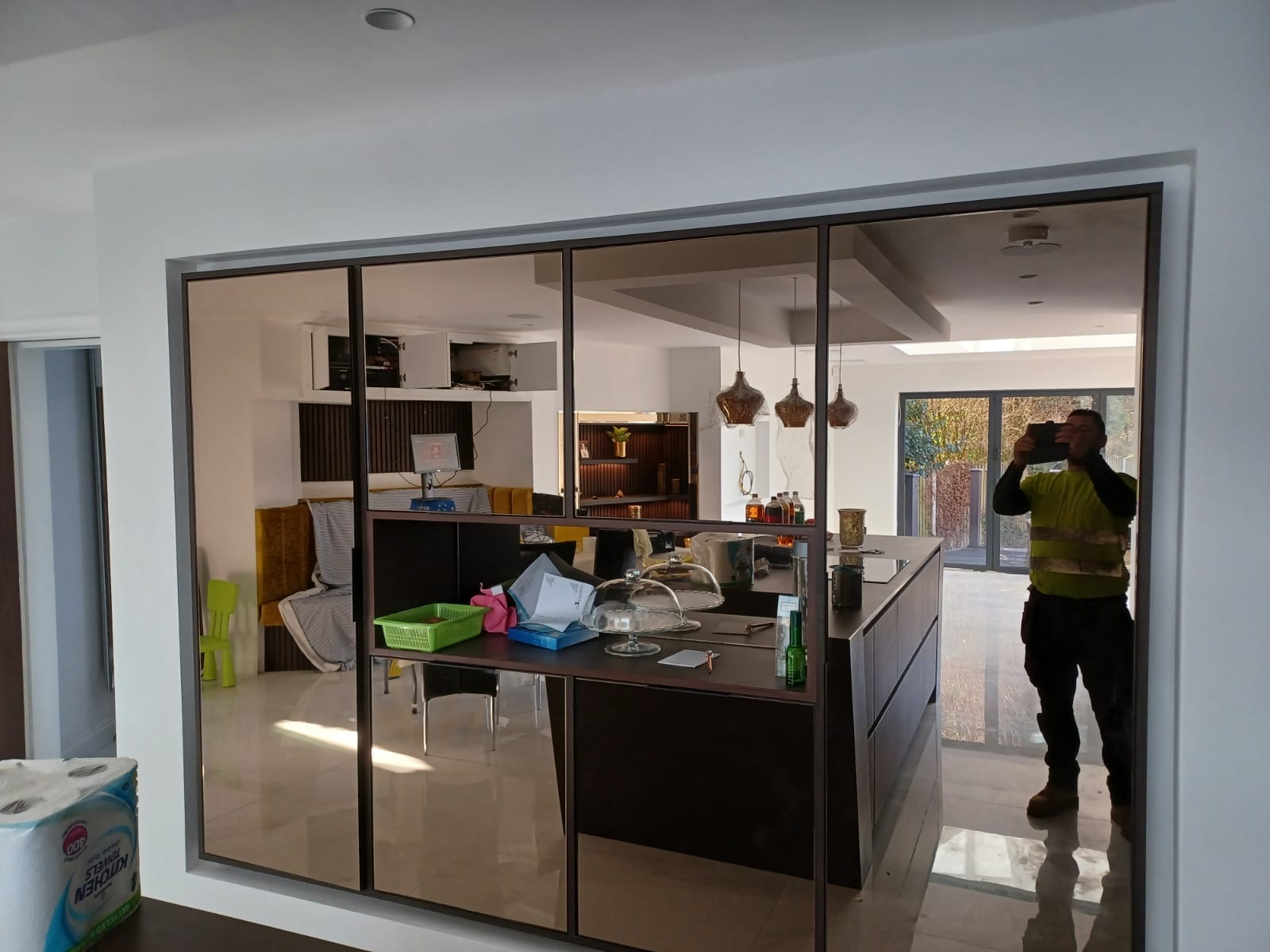 Crittall-Style Kitchen Screen